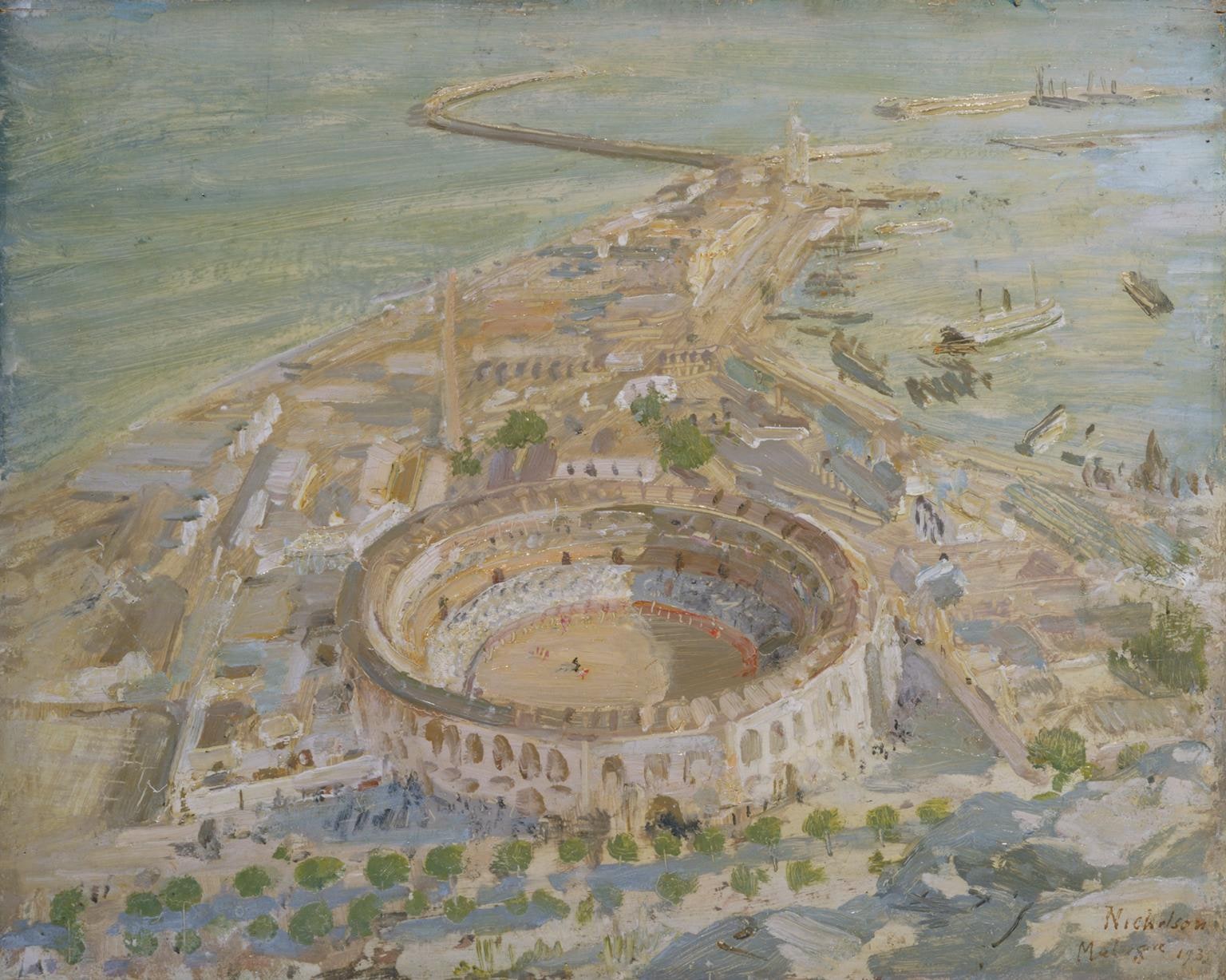 Study for ‘Plaza de Toros, Malaga’
