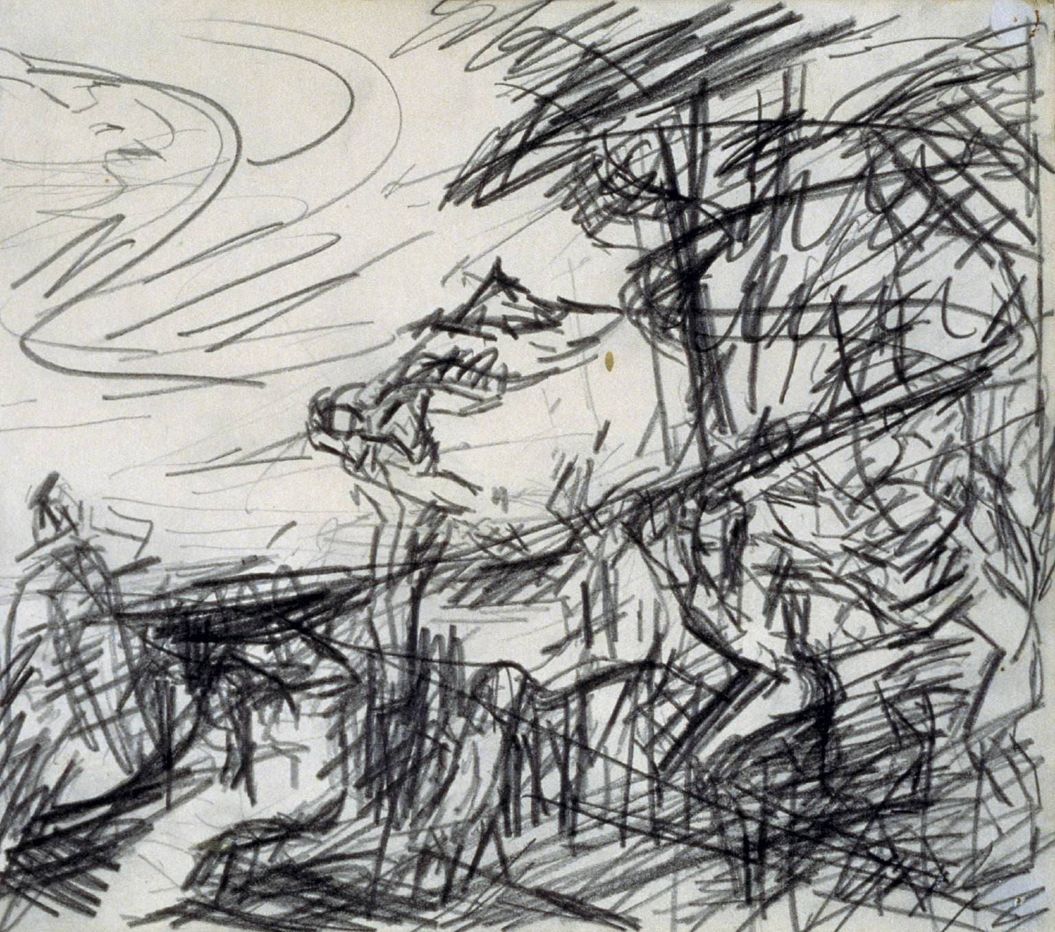 Sketch from Titian’s ‘Bacchus and Ariadne’