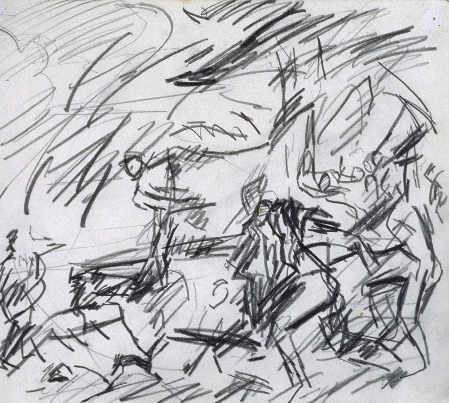 Sketch from Titian’s ‘Bacchus and Ariadne’