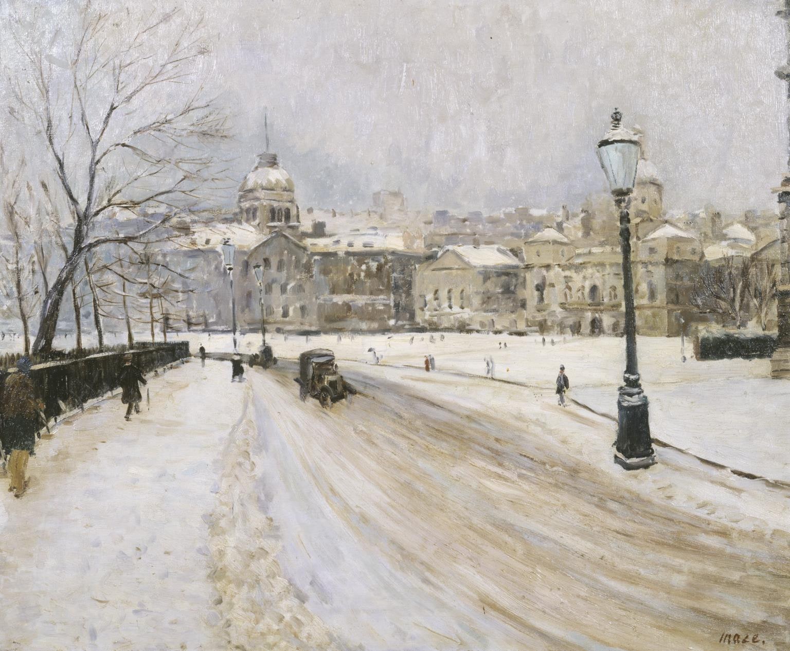 Whitehall in Winter