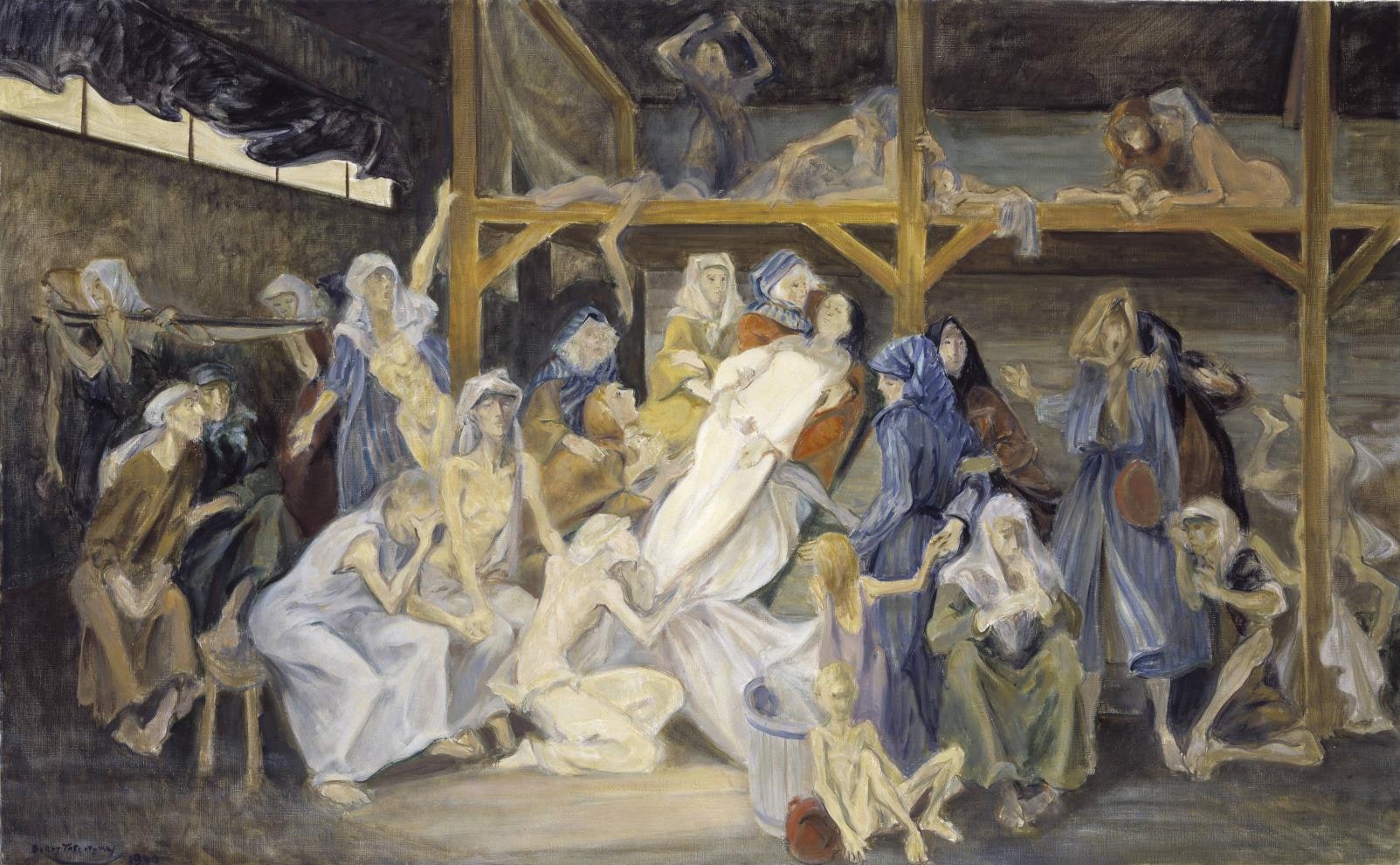 Study for ‘The Death of Danielle Casanova’