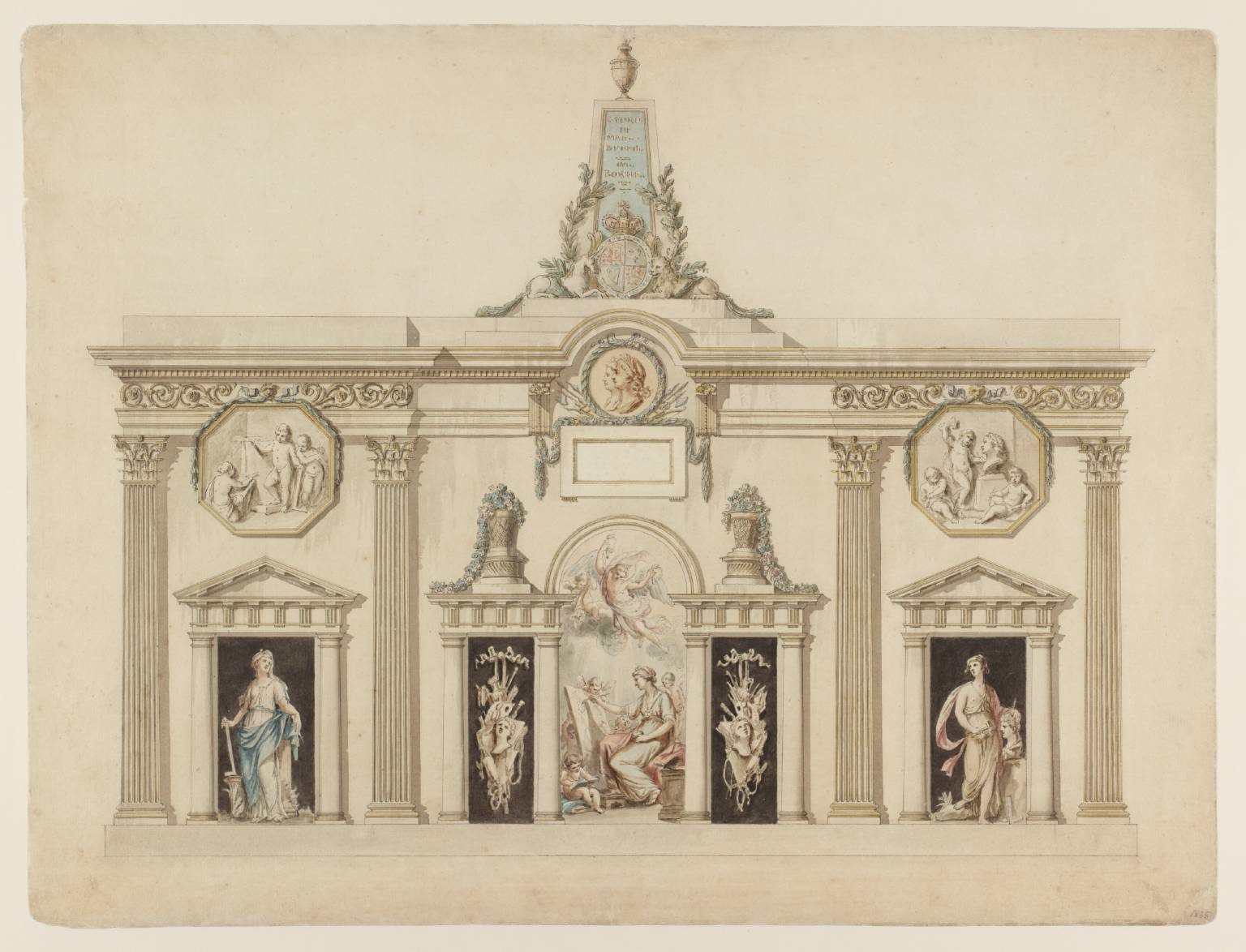Design for the Illumination for the King’s Birthday