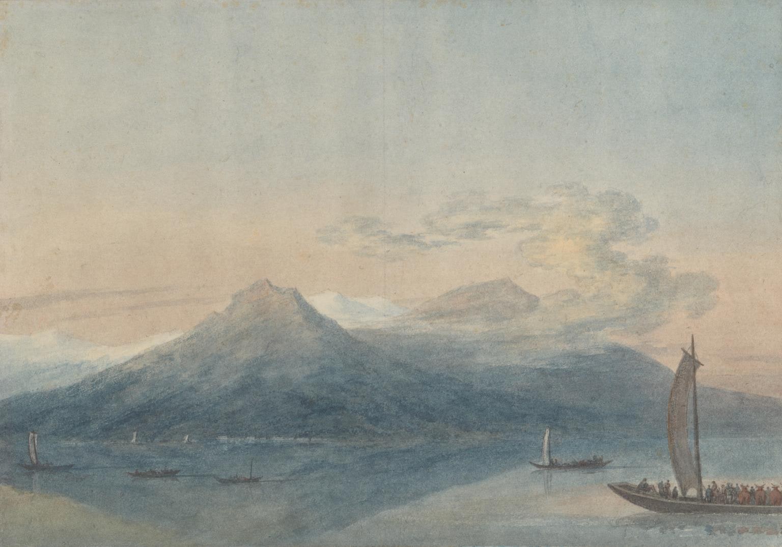 View from Isola Borromea, Lago Maggiore