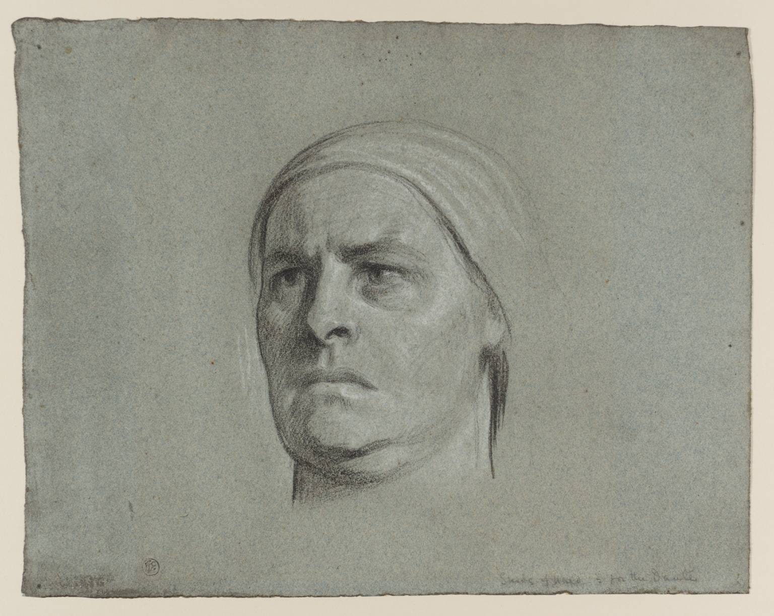 Fanny Kemble: A Study for ‘Jezebel and Ahab’