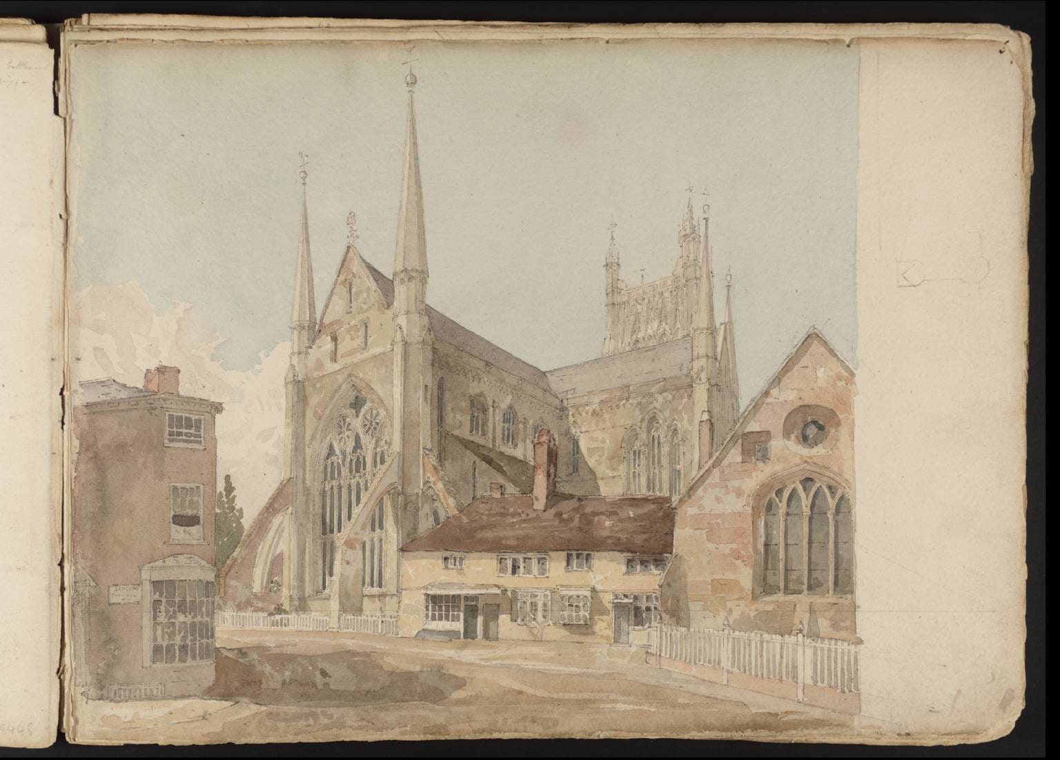 North-East View of Worcester Cathedral
