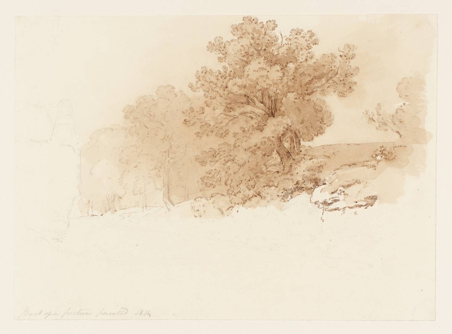Landscape with Trees