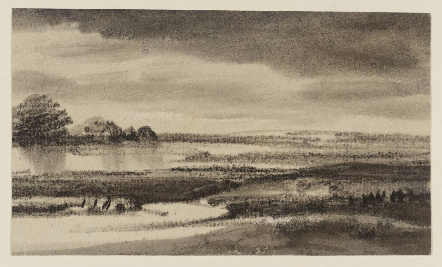 A Pond, in a Plain