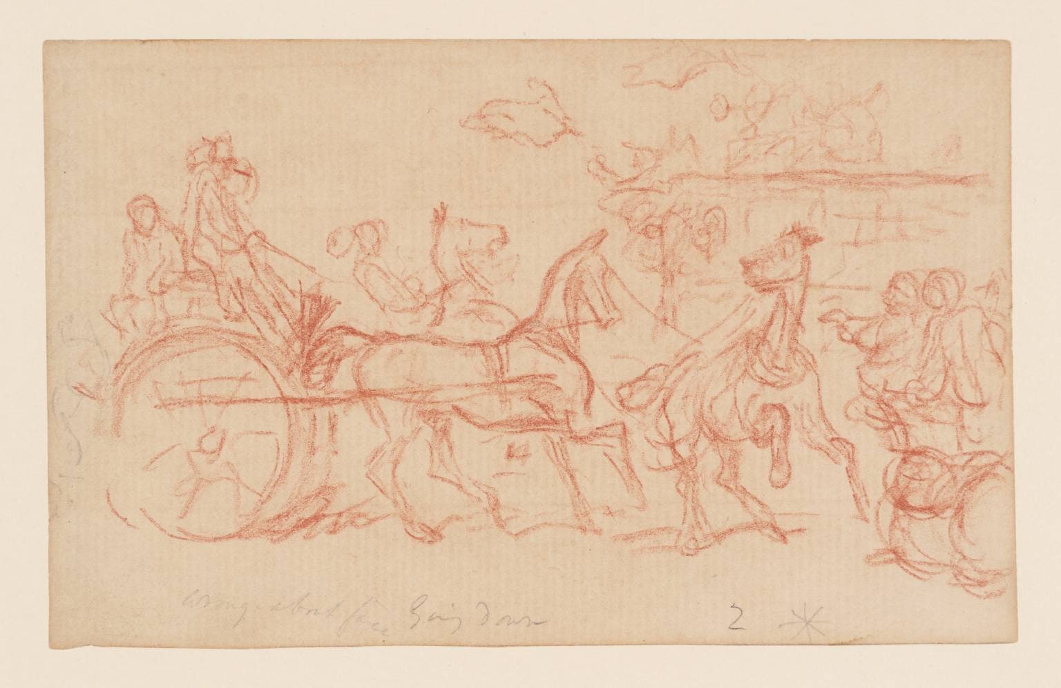 Studies of Various Figures with Horses, Cattle, Sheep, Etc.