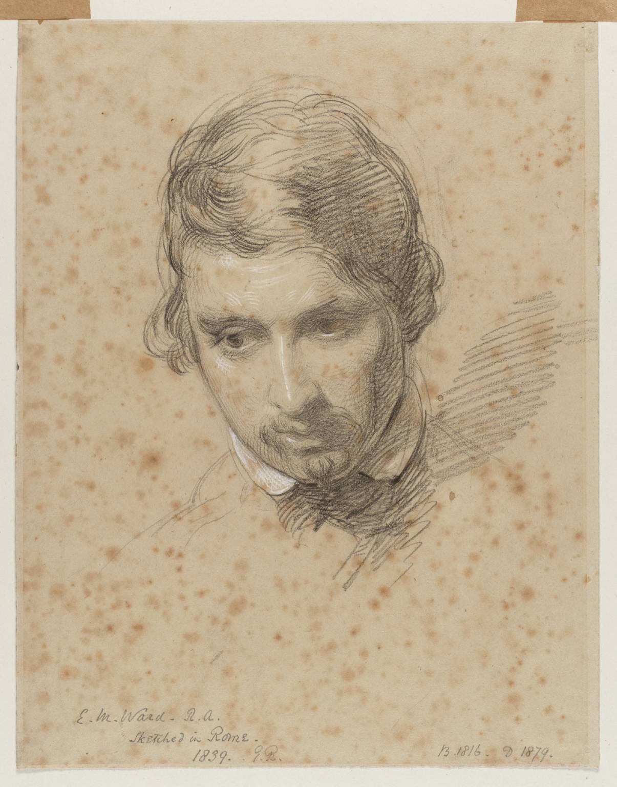 Portrait of E.M. Ward, RA (1816-1879)