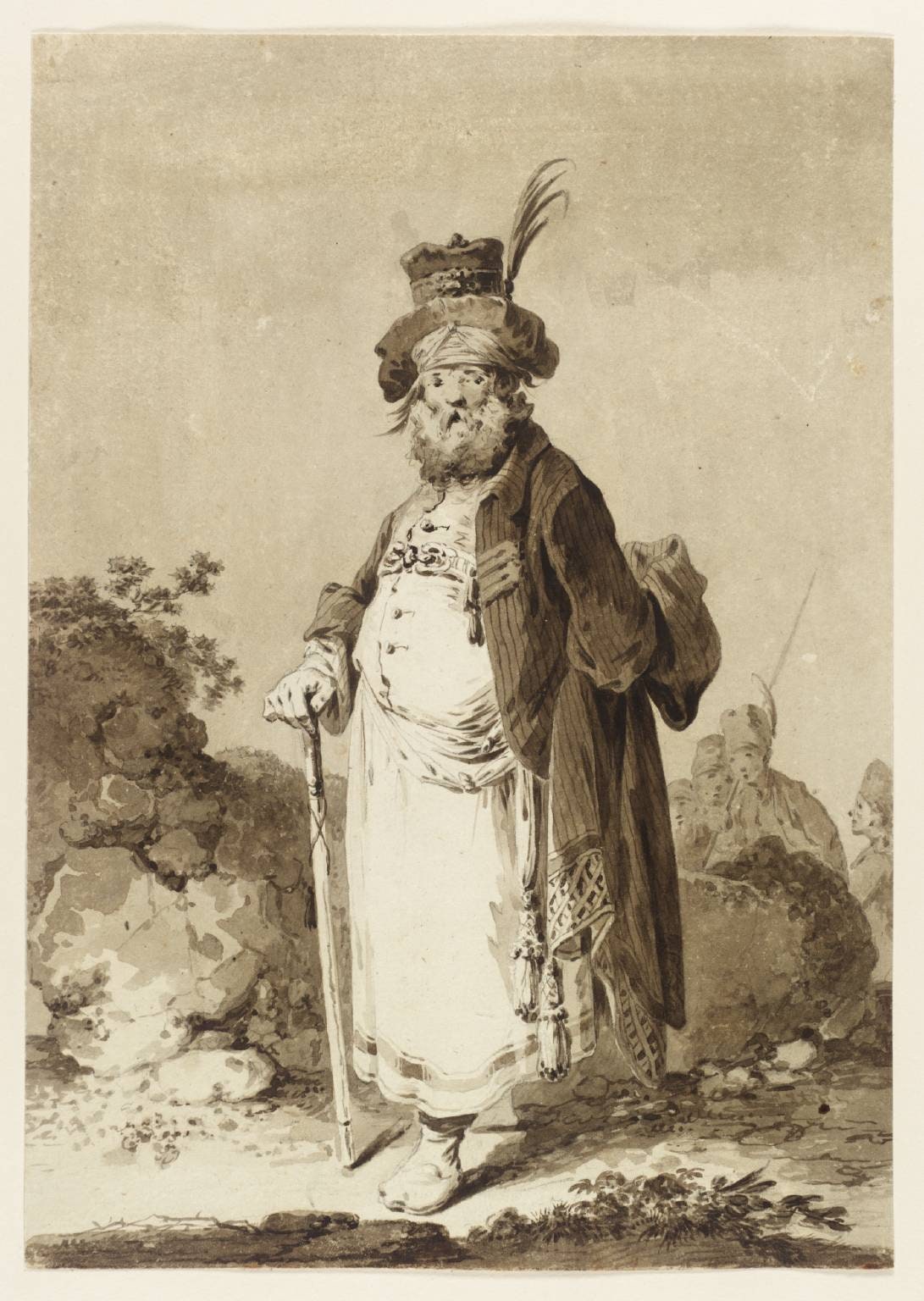 Figure of an Oriental