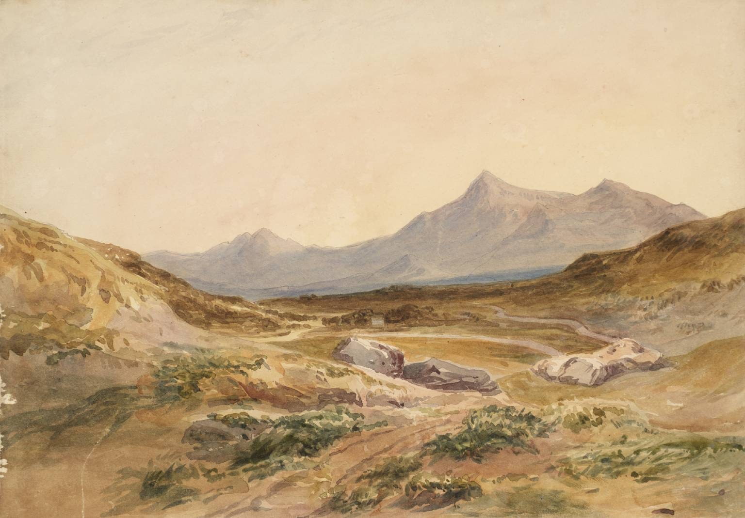 A Mountainous Landscape in Spain