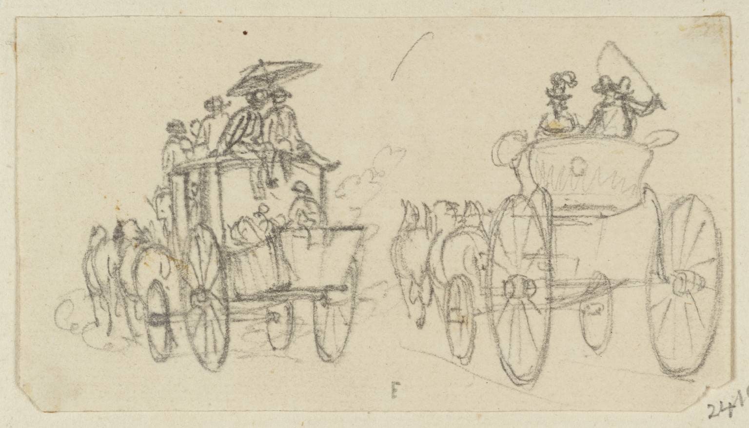 Two Coaches with Passengers