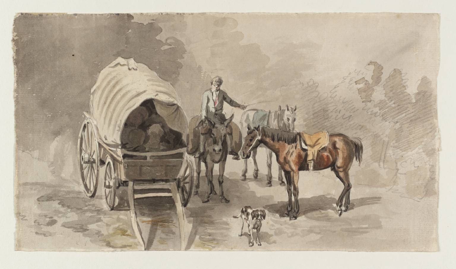A Cart and Horse
