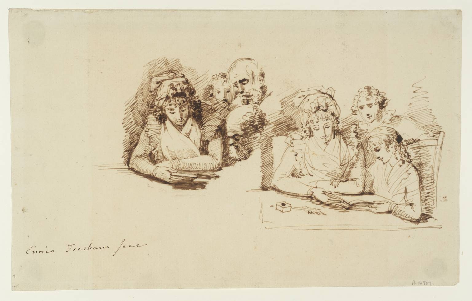 Studies of Women Reading, and Other Heads