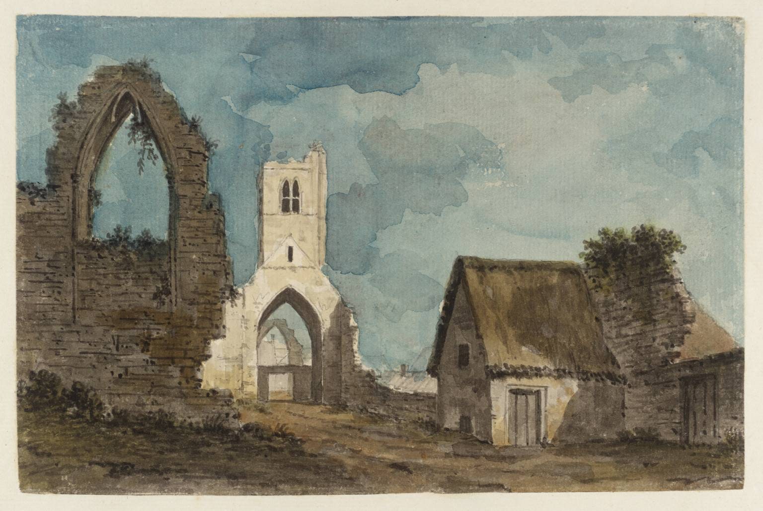 Ruins of the Abbey at Drogheda