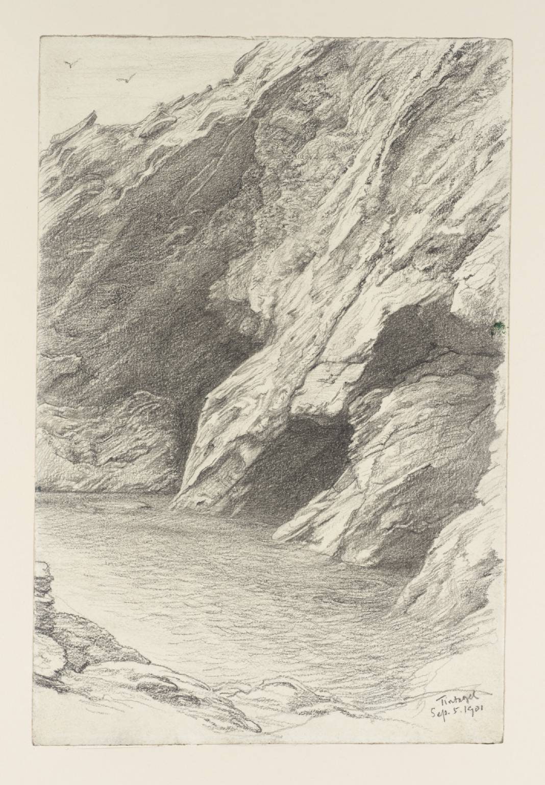 Cliffs at Tintagel