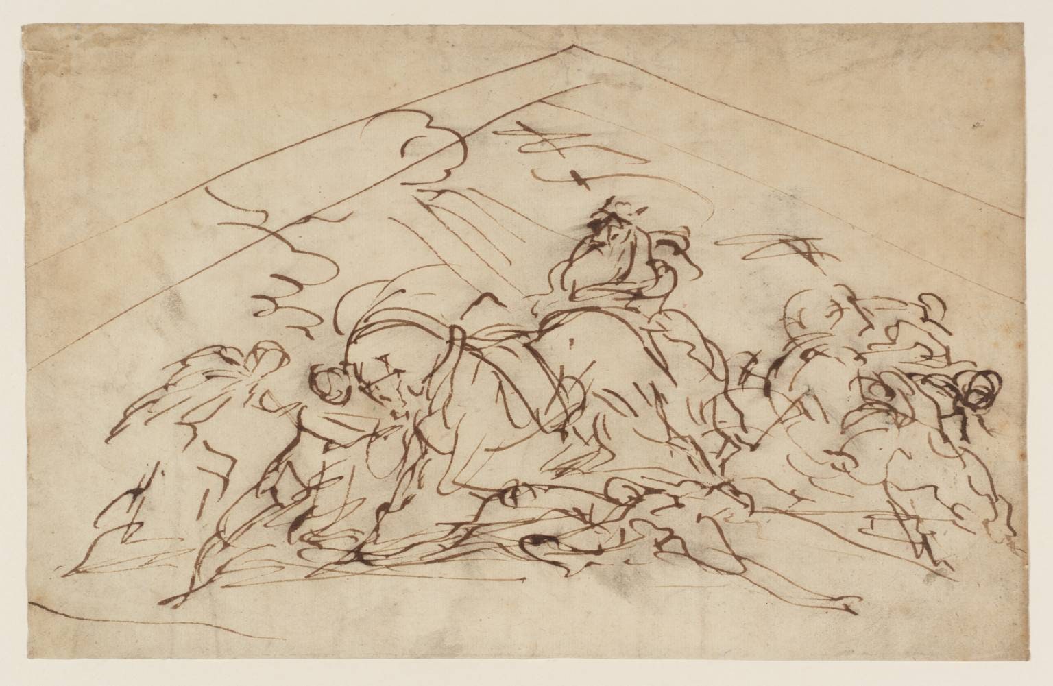 Design for a Pediment, St Paul