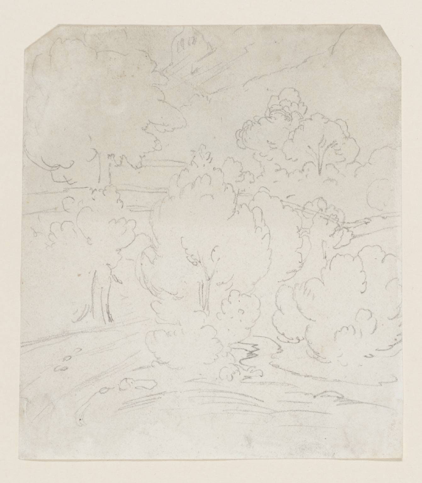 [title not known] Verso: Sketch