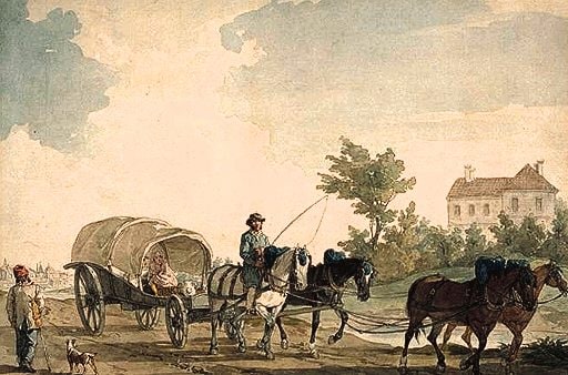 A Belgian Waggon with Four Horses