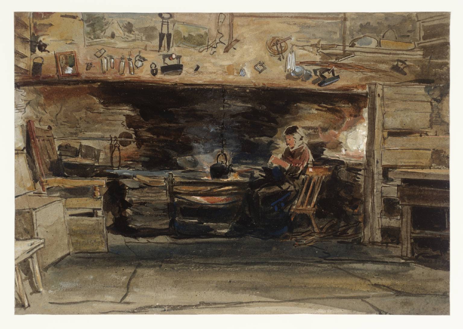 Cottage Interior in North Wales