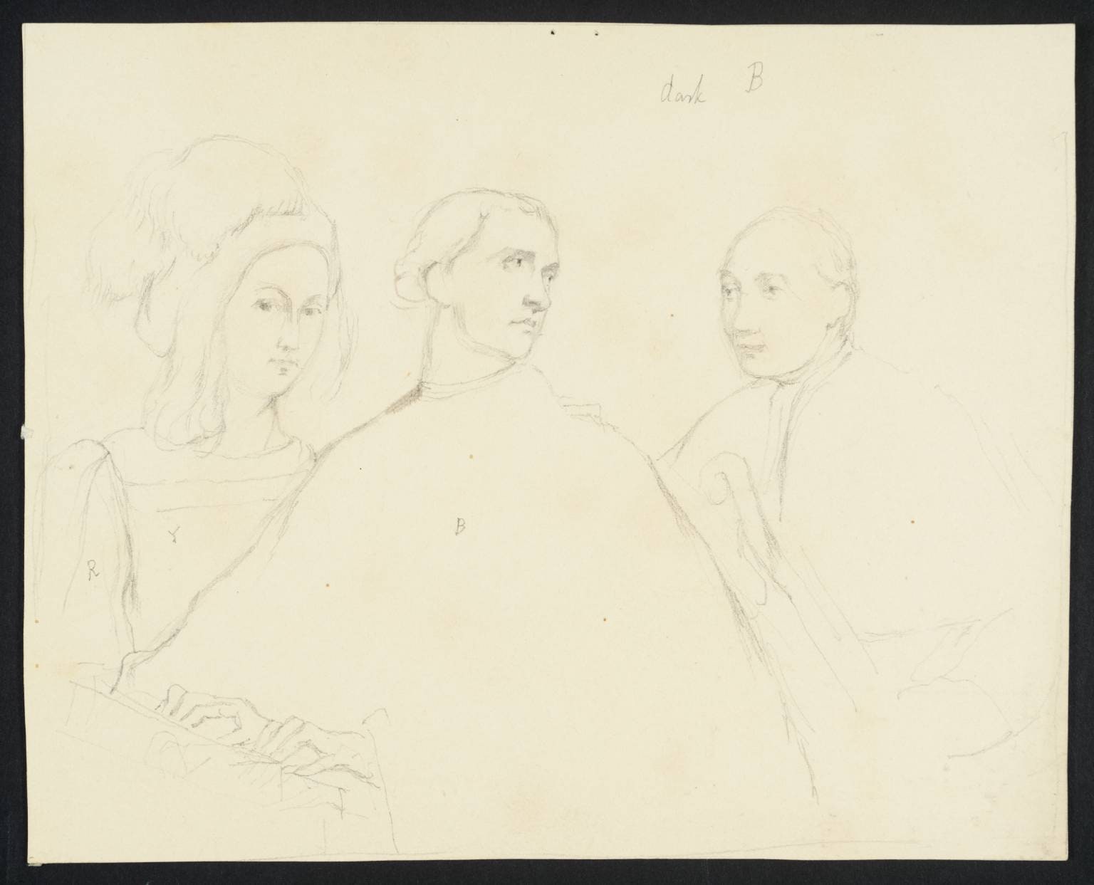 [title not known] Verso: Sketch