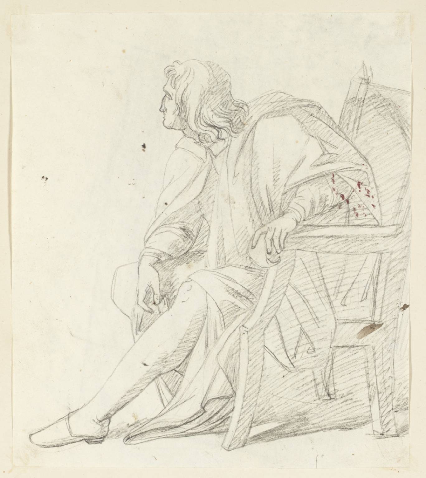 [title not known] Verso: Tracing of Recto