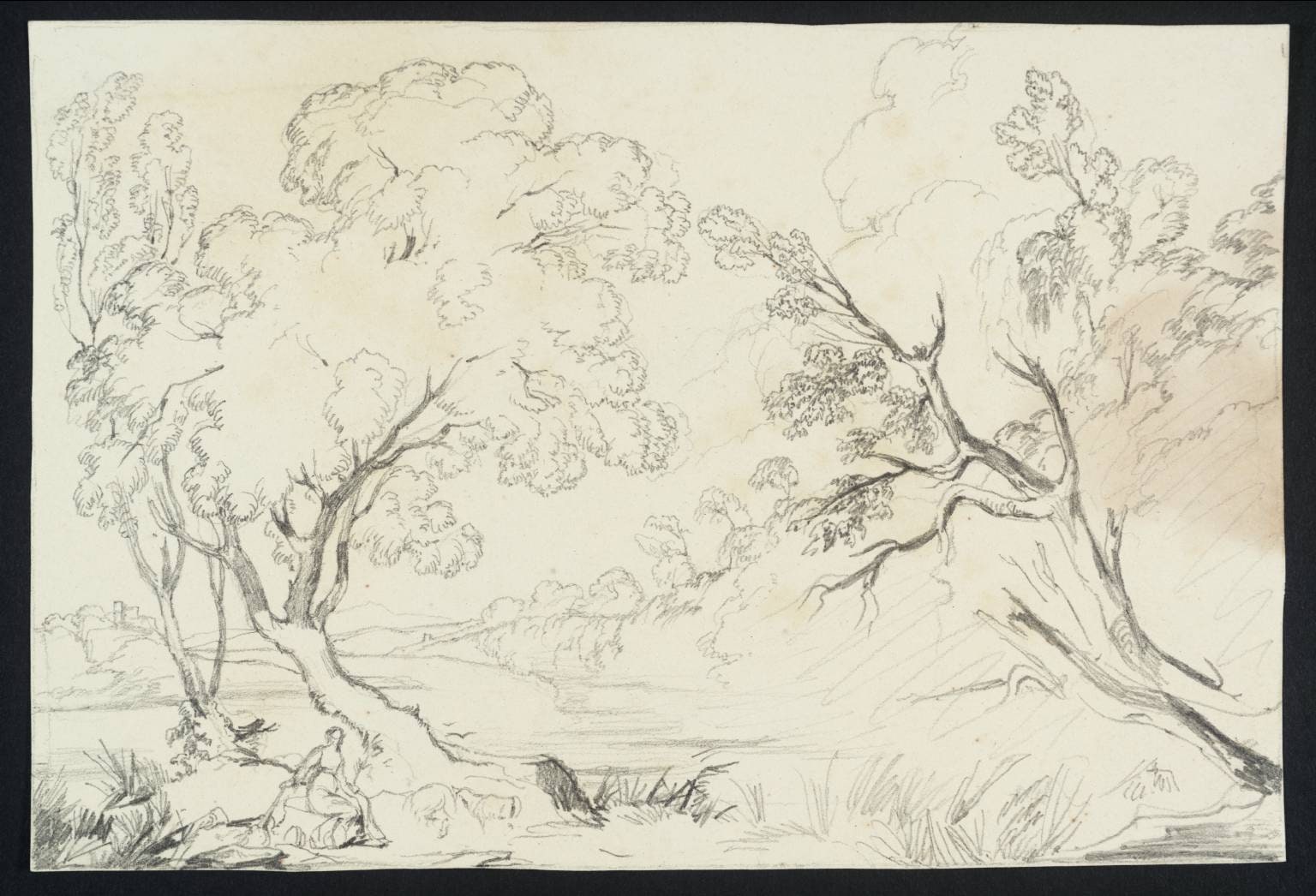 [title not known] Verso: ?Part of a Drawing
