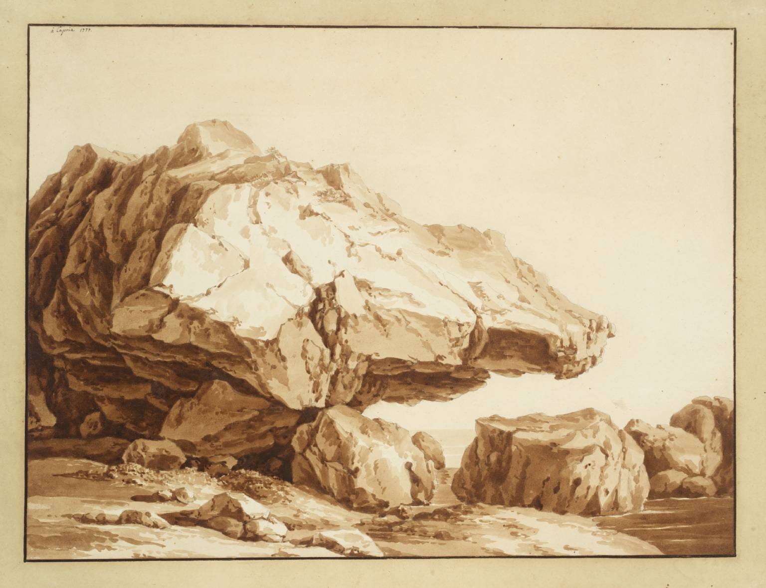 A Rock on the Shore