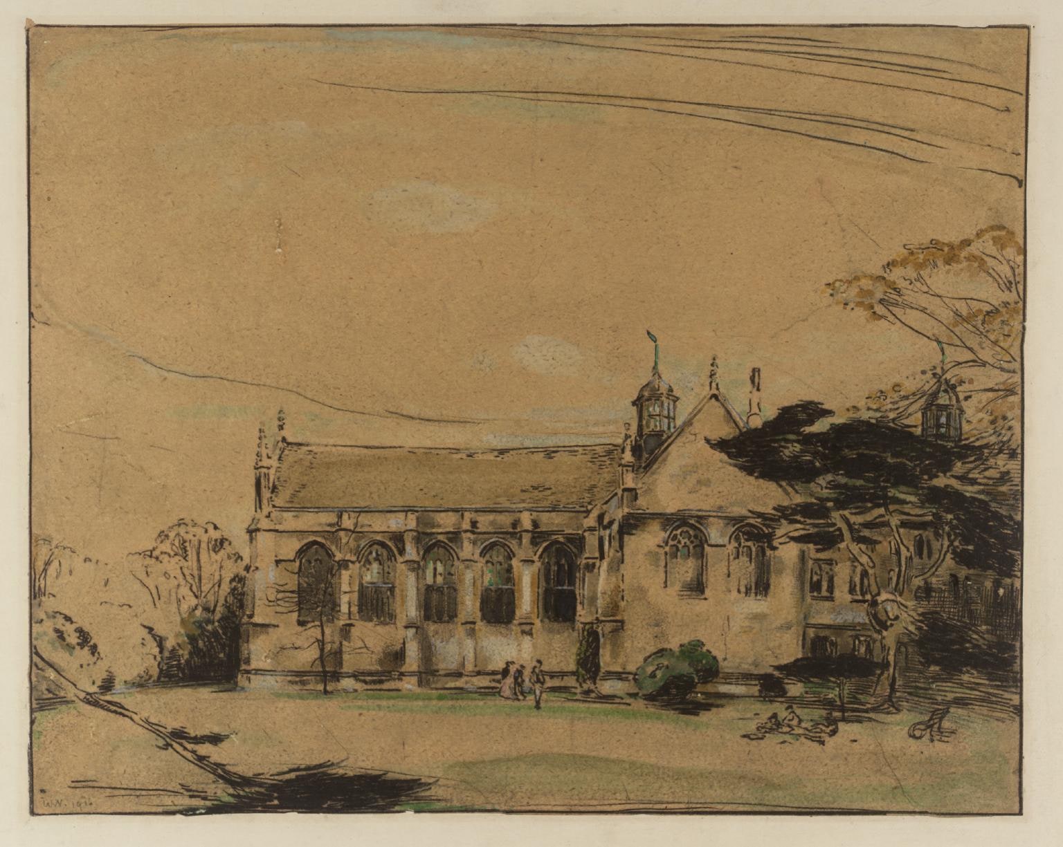 Wadham College, from the Back