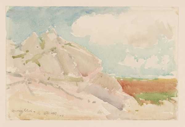 Study of White Rocks in a Landscape