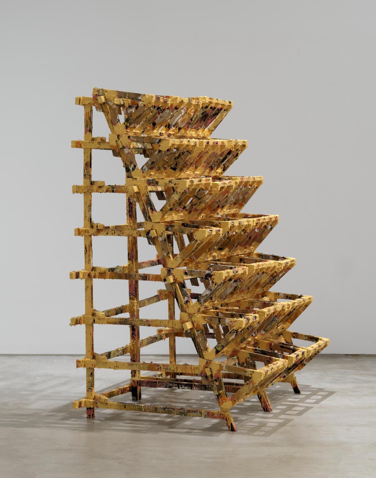Untitled (Yellow Rack)