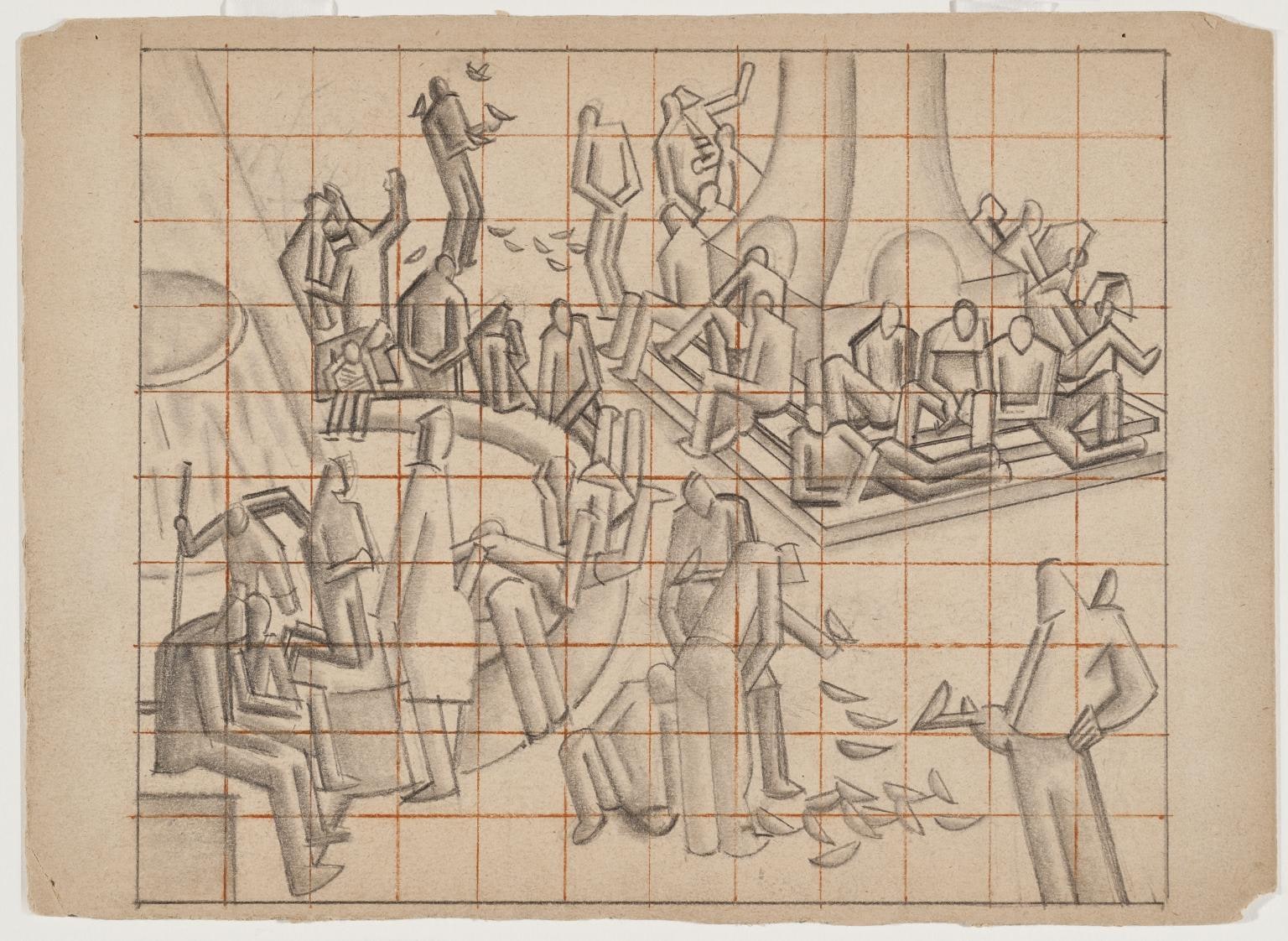 Study for ‘Trafalgar Square’