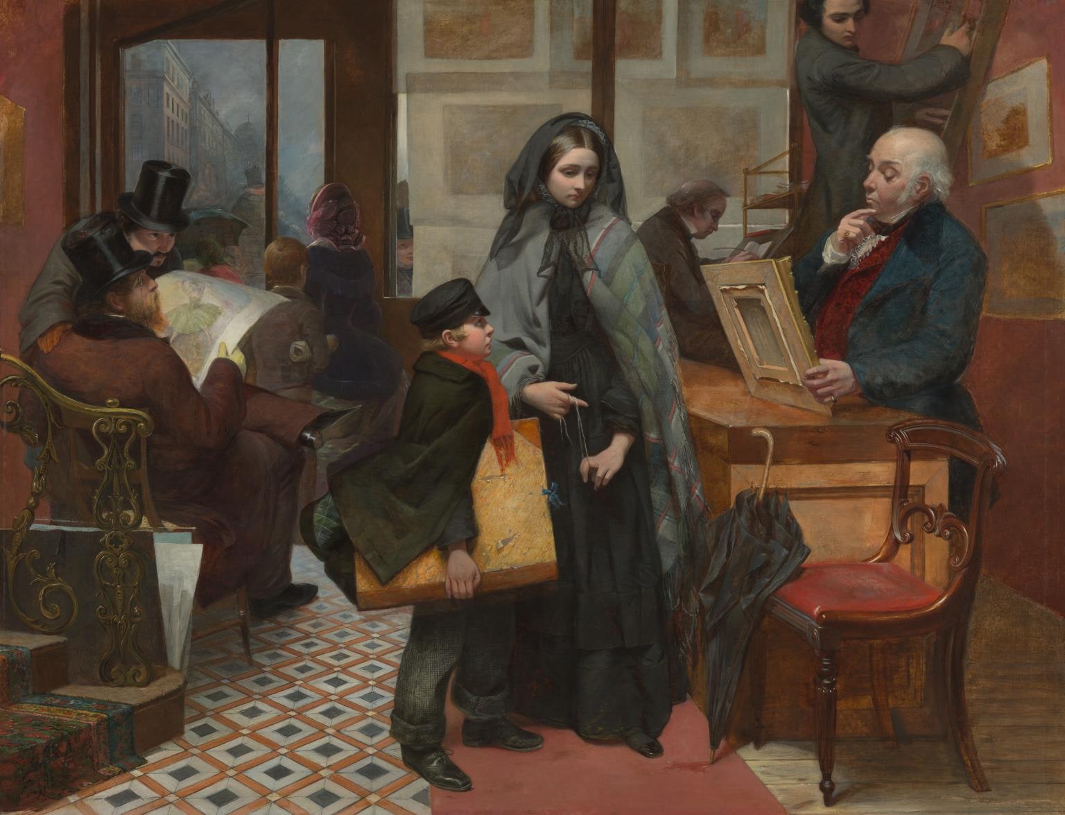 Nameless and Friendless. “The rich man’s wealth is his strong city, etc.” - Proverbs, x, 15