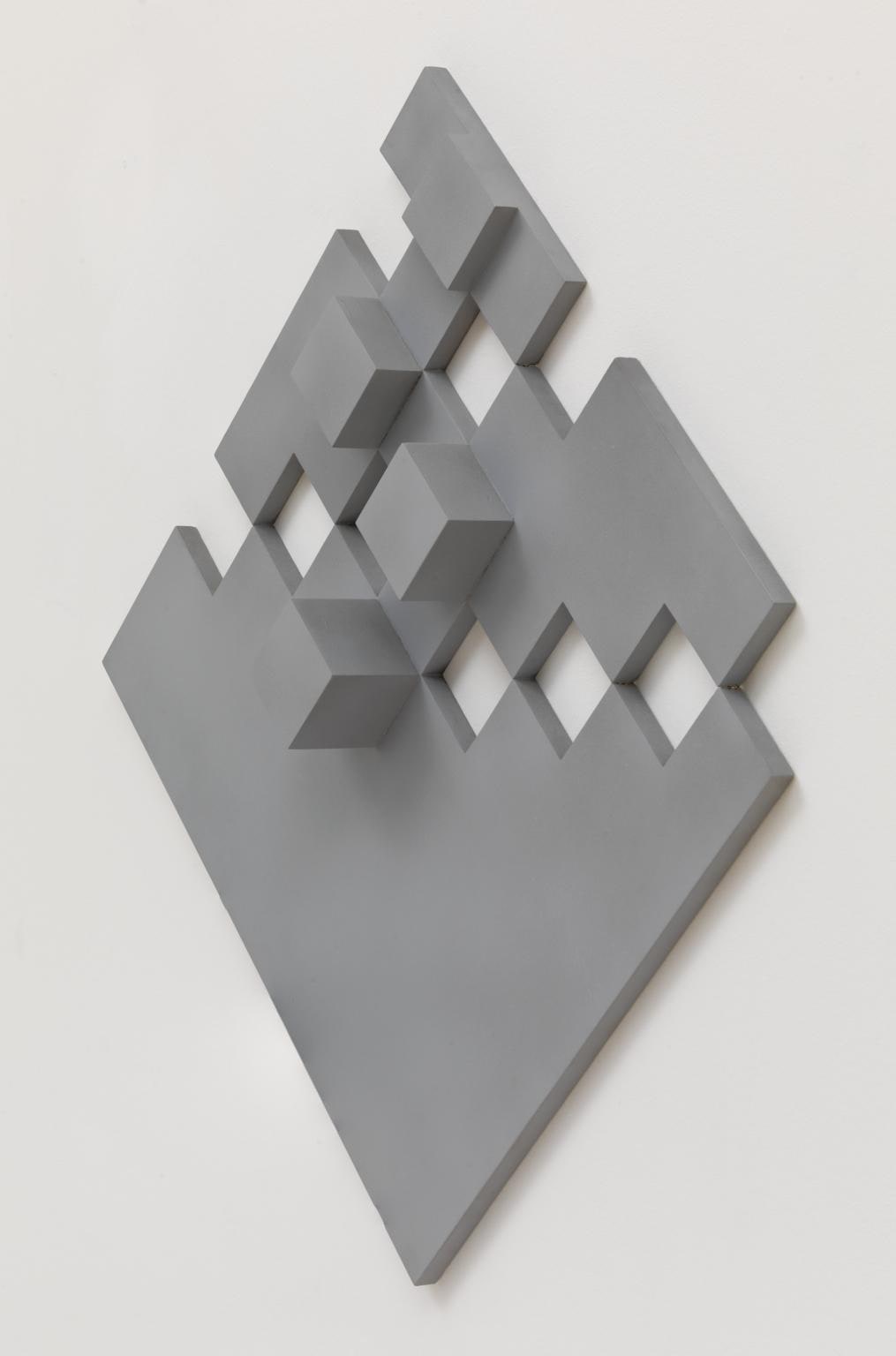 Diagonal Grey Relief
