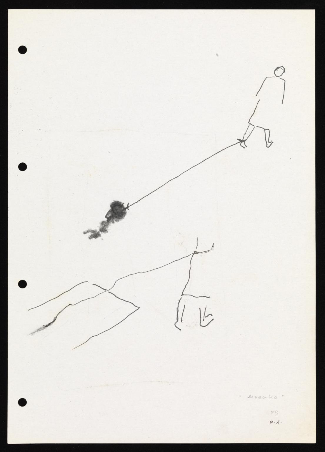 Drawing (with pigment)