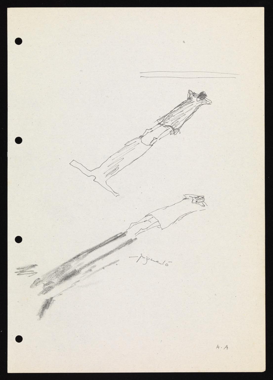 Drawing (with pigment)