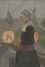 A Fisher Girl’s Light (A Pilgrim of Volendam returning from Kevelaer)