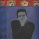 Portrait of Derek Marlowe with Unknown Ladies
