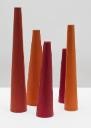 Five Conical Towers
