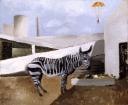 Zebra and Parachute