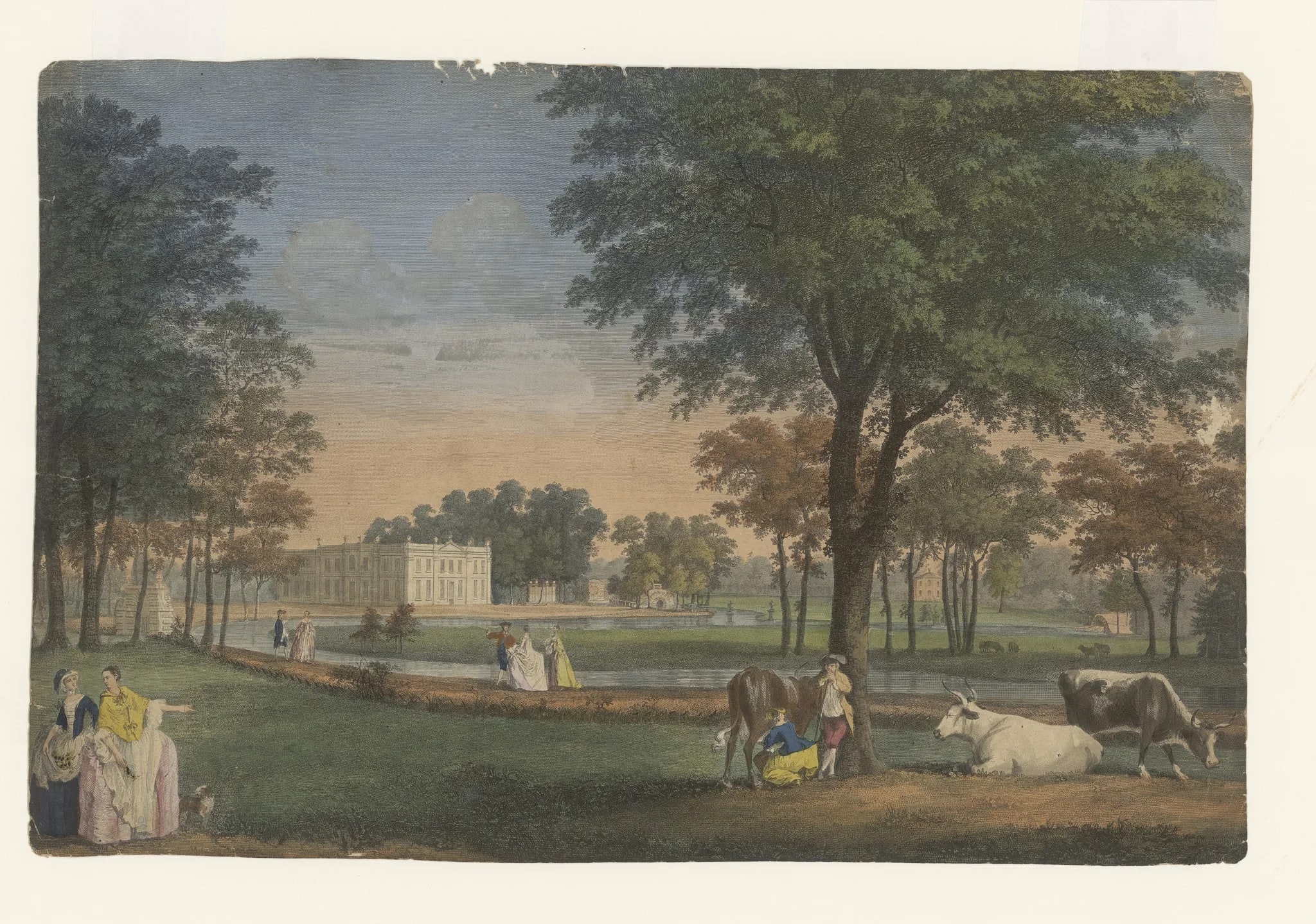 A View of Wooburn in Surrey, the Seat of Philip Southcote Esq.r.