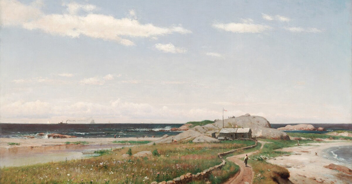 A Breezy Day--Sakonnet Point, Rhode Island