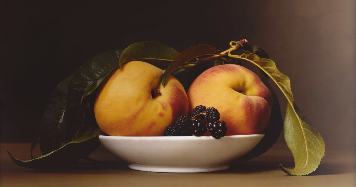 Peaches and Blackberries
