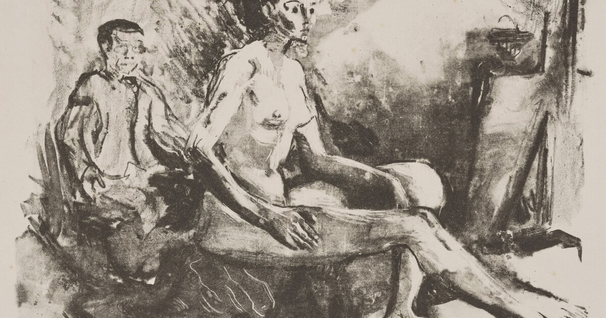 Kuniyoshi and Model