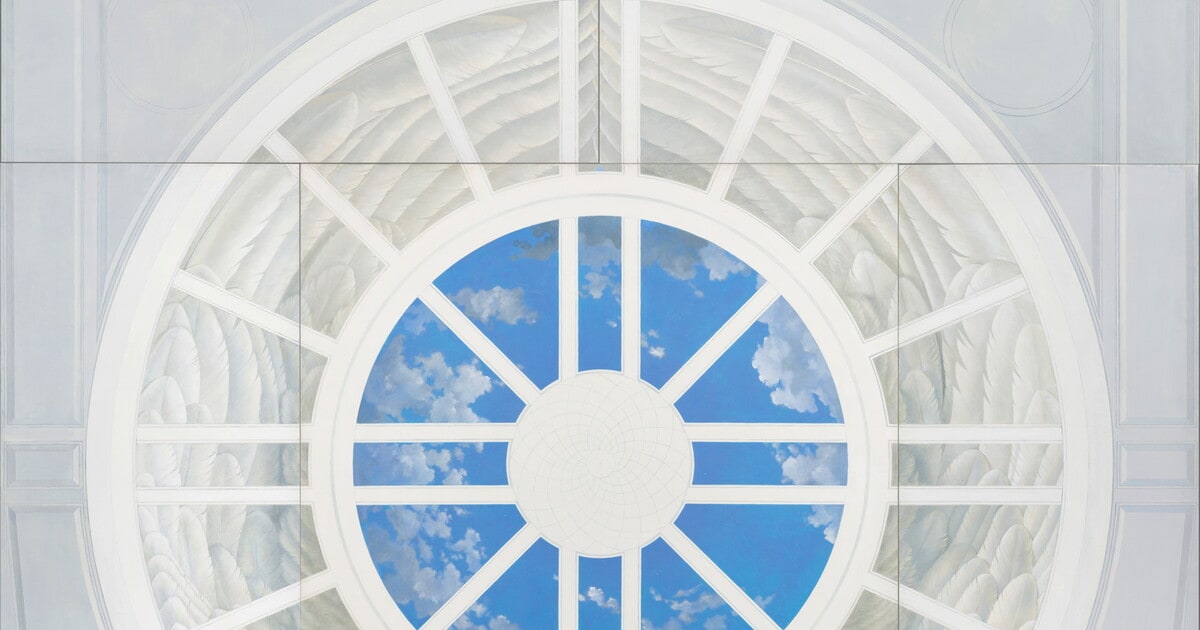 [Central dome: large painting of complete dome]