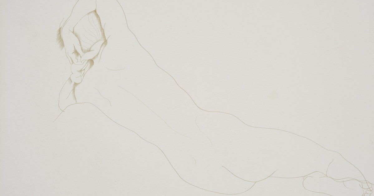 Female Nude Lying Down