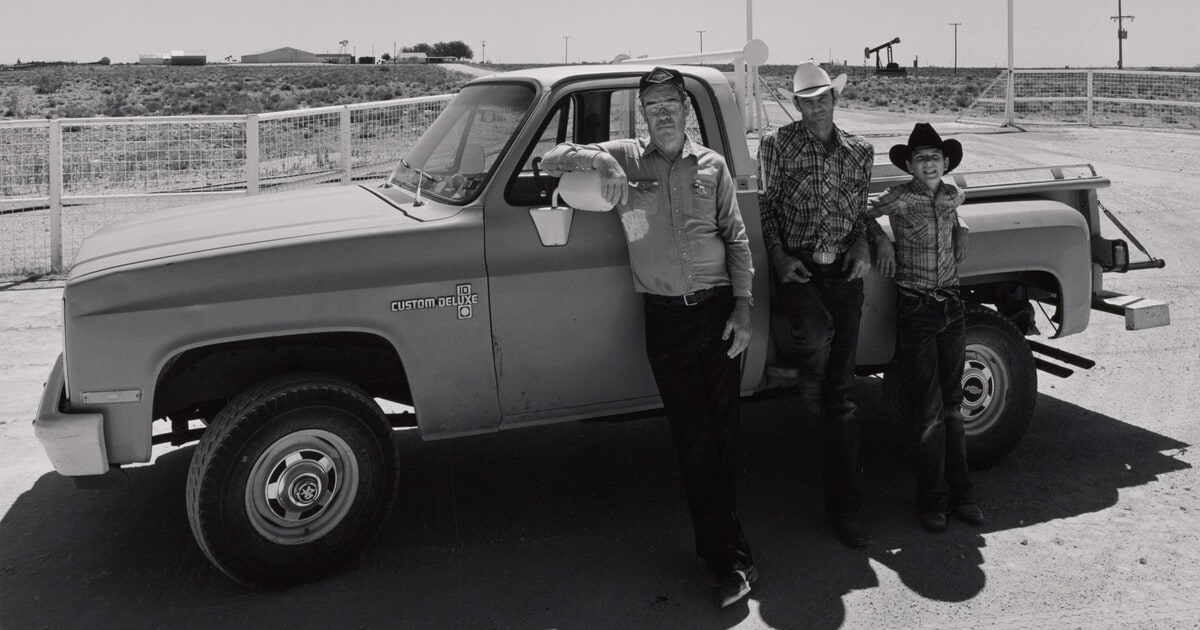Elmer Hunt, Larry Hunt, Todd Hunt, Ward County, Texas, 5/12/84