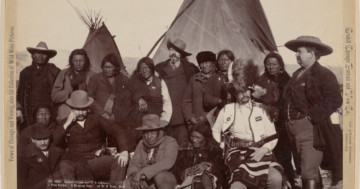 Indian Chiefs and U.S. Officials, Pine Ridge, S.D.