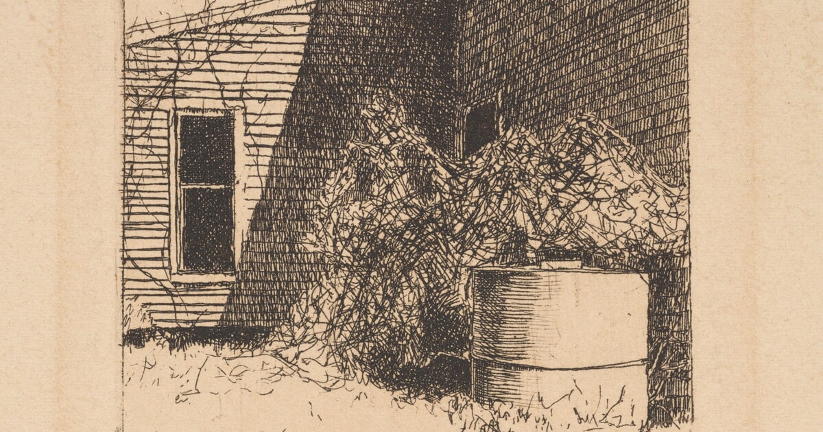 Study for The Cistern