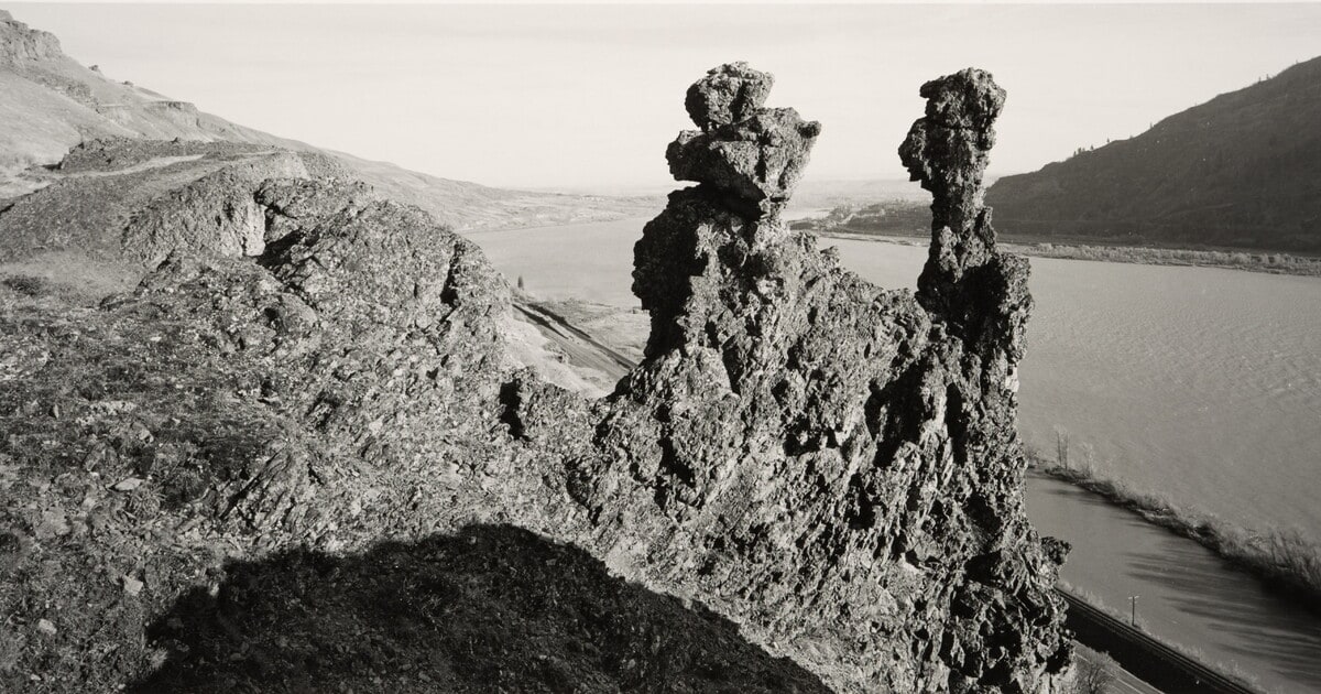 Brecciated Basalt Columns, Klickitat Co., Washington